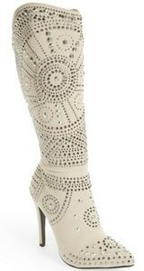Lauren Lorraine Lola Pointed Toe Studded Boot